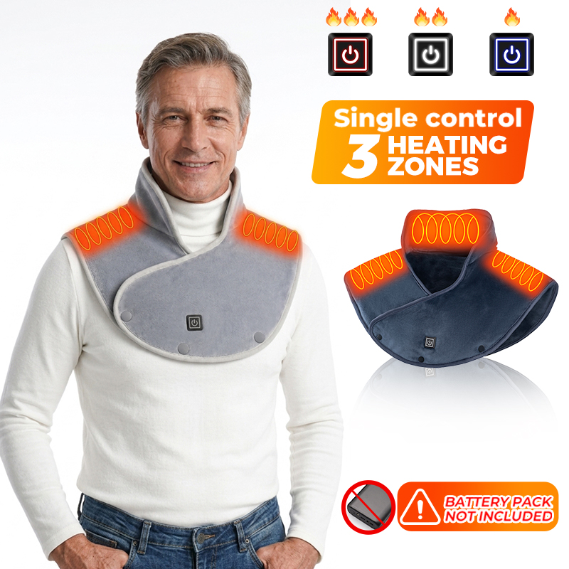 Heated Pad Electric - Selendang Pemanas Listrik dengan 3 Zona