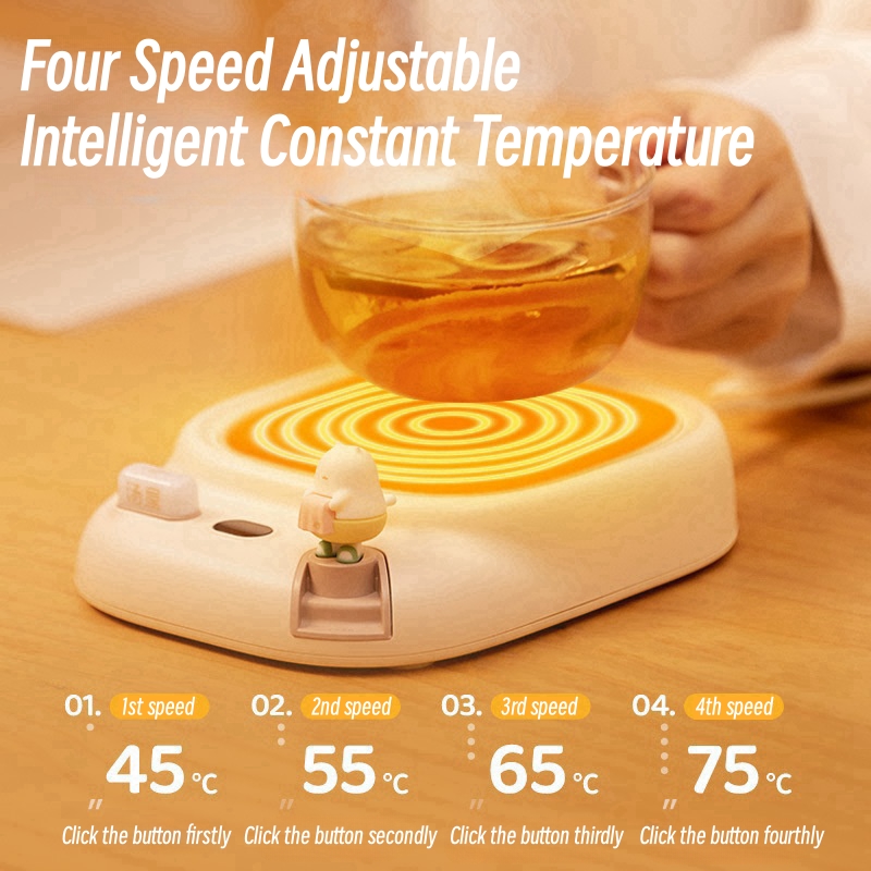 Heated Pad Electric - Pemanas Cangkir Kopi 40W, Pemanas Cangkir