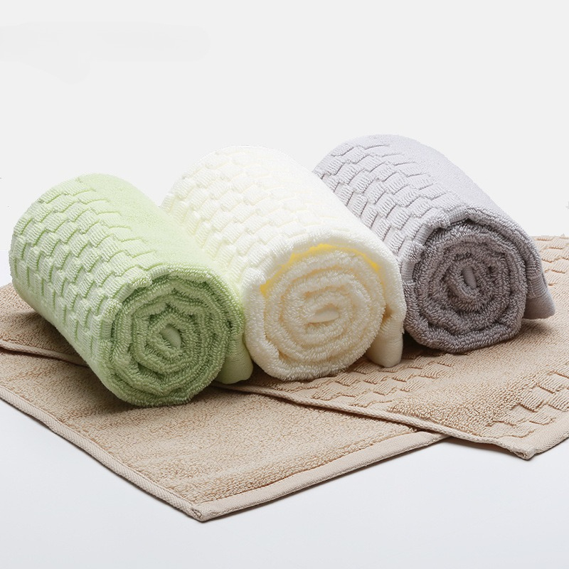 Home Textiles Face Towel - 1 Buah Handuk Tangan Katun Murni