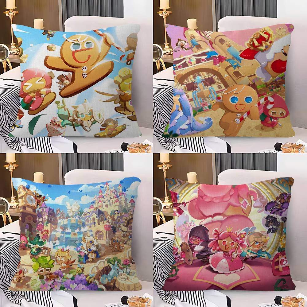 Home Textiles And Furnishing - Sarung Bantal Game C-Cookie Run K-ingdom,