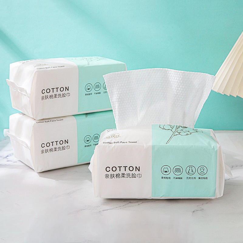 Home Textiles Face Towel - Kain Lap Wajah Sekali Pakai Tebal