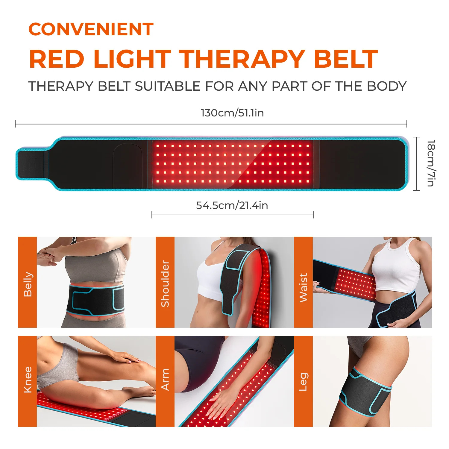 Sabuk Terapi Cahaya Merah & In - Heated Pad Electric ulasan dan harga