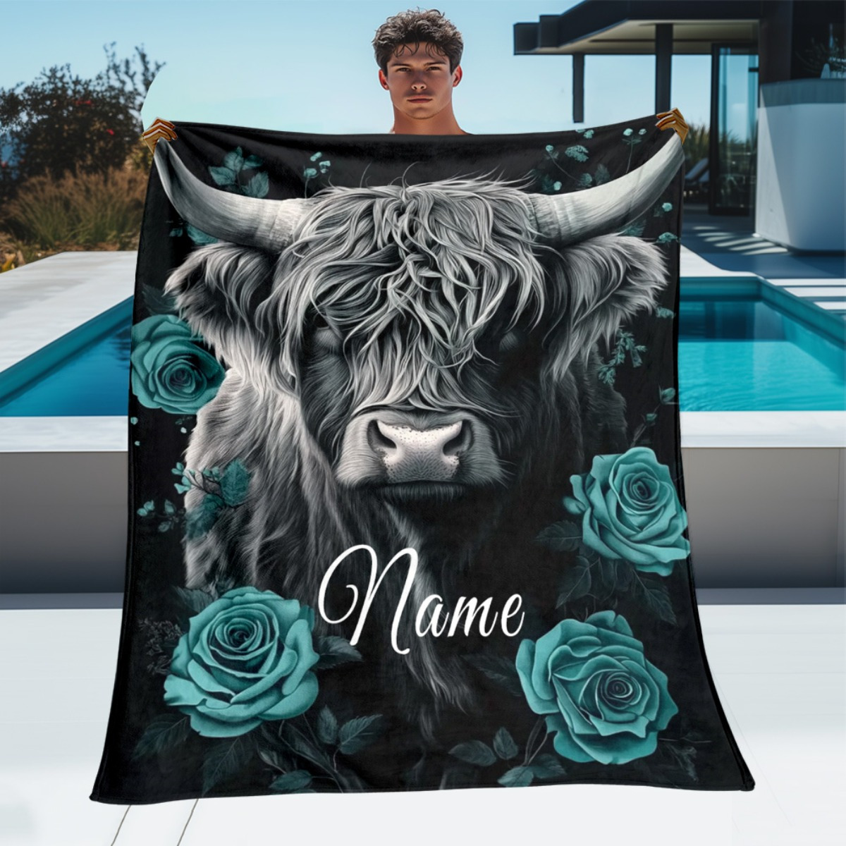 Selimut Sapi Highland Personal - Highland Home Textiles ulasan dan harga