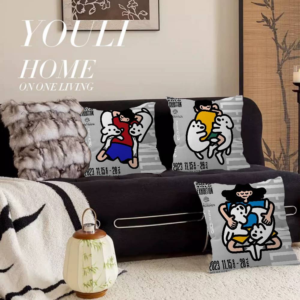 Bantal Anjing Lucu Korea M-Mat - Home Textiles And Furnishing ulasan dan harga