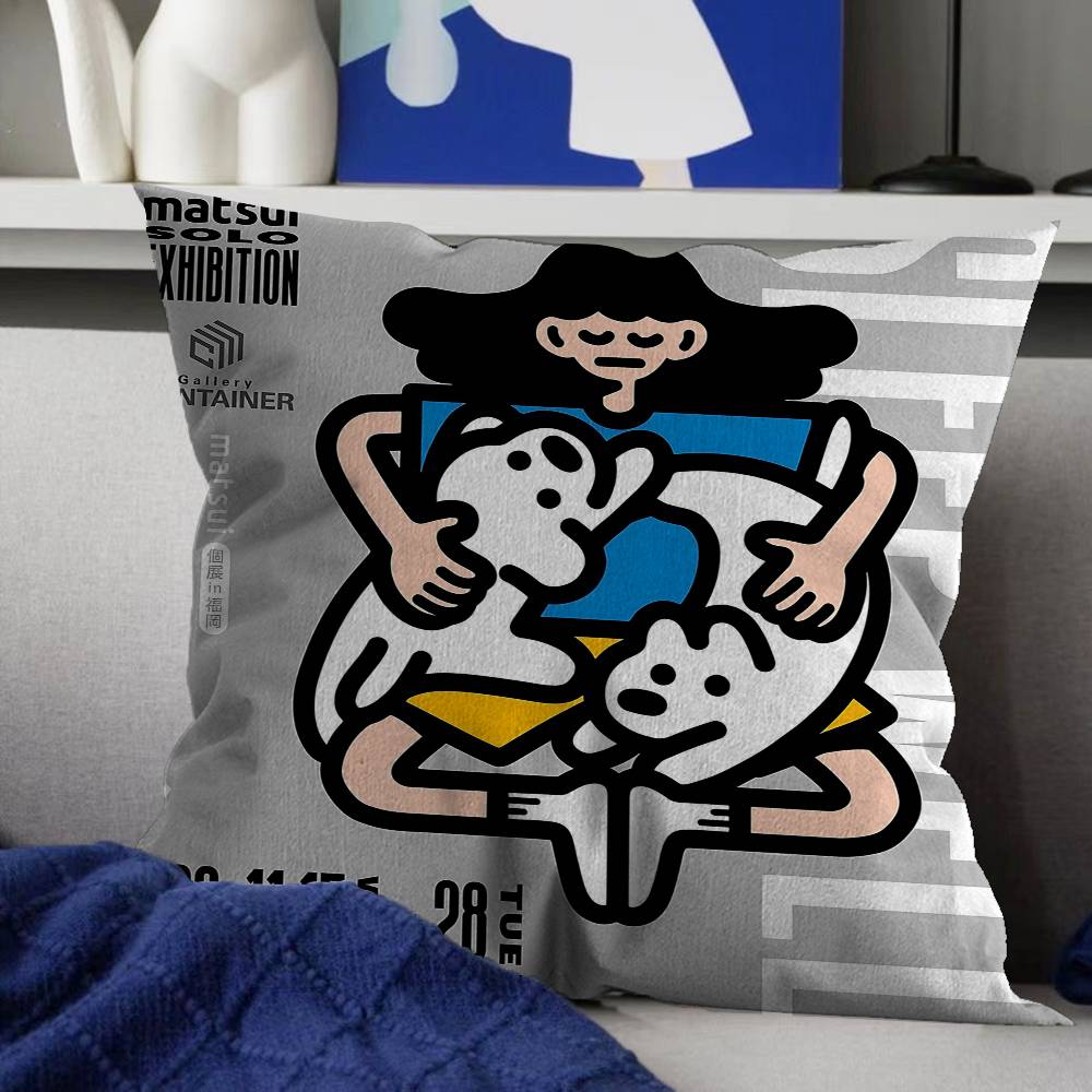 Bantal Anjing Lucu Korea M-Mat - Home Textiles And Furnishing ulasan dan harga