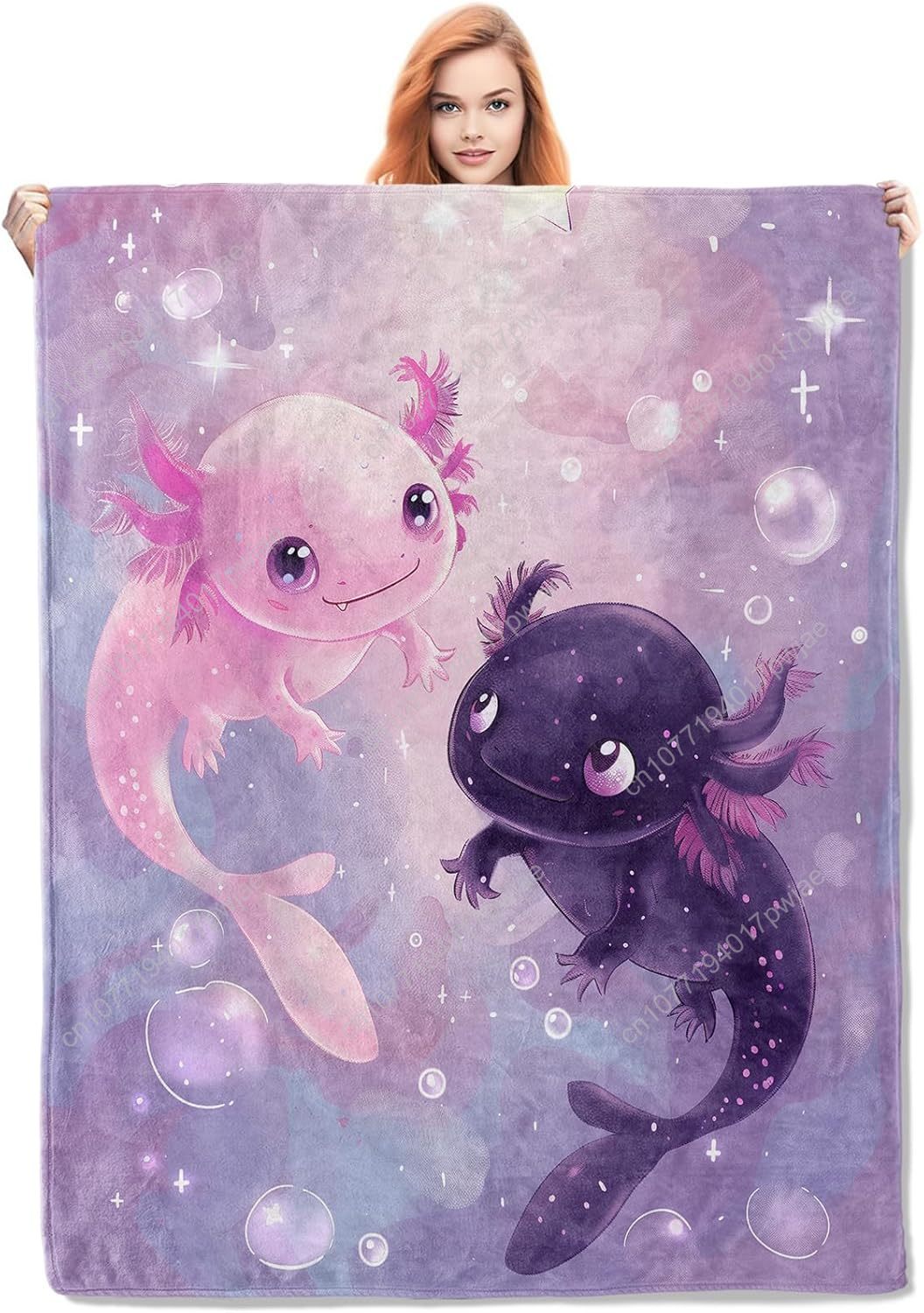Selimut Axolotl Lucu Selimut F - Home Of Textiles ulasan dan harga