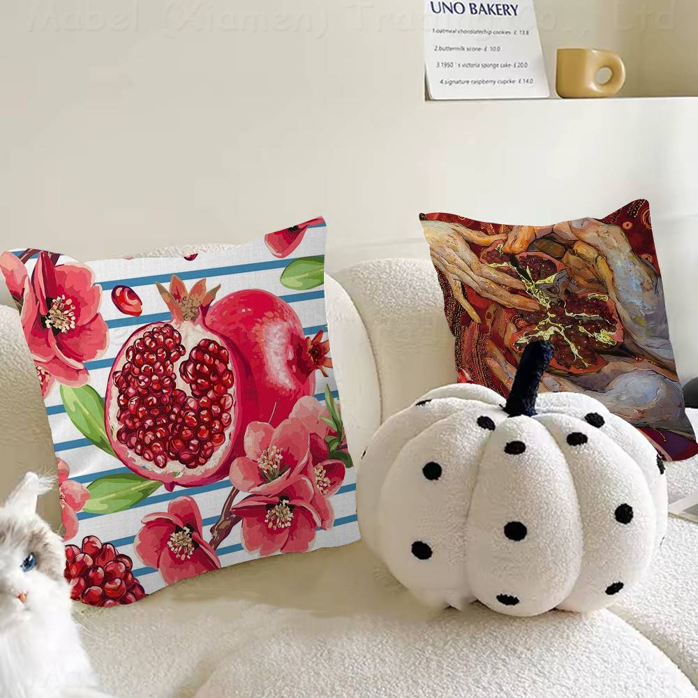 Sarung Bantal Lukisan Buah Del - Home Textiles And Furnishing ulasan dan harga
