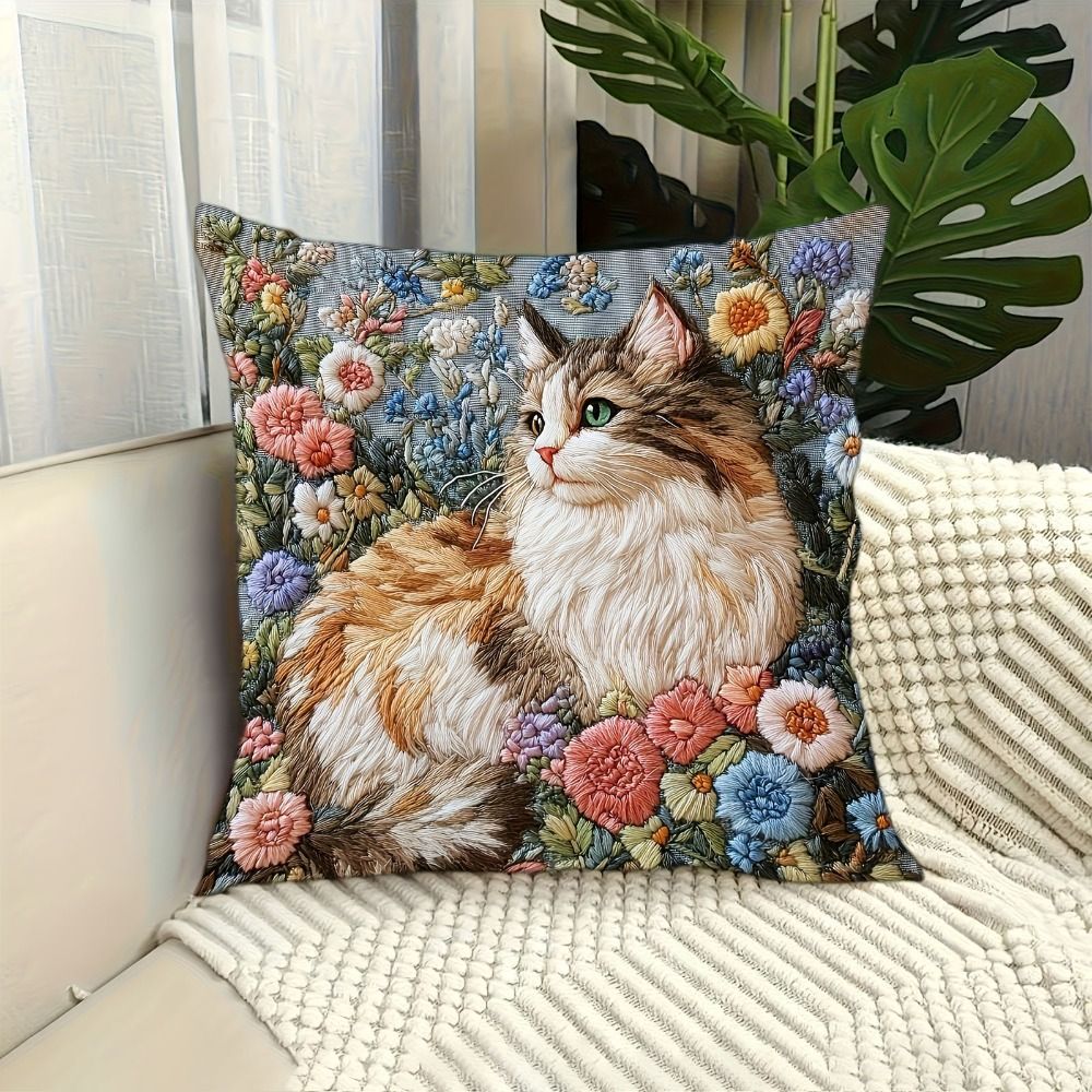 Sarung Bantal Motif Hewan 45cm - Highland Home Textiles ulasan dan harga