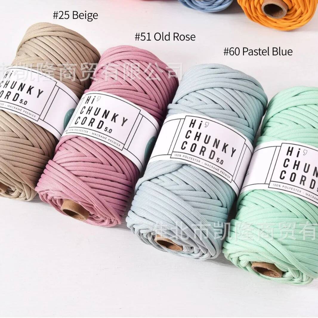 Tali Polyester Tebal 5mm x 50  - Home Textiles Consultant ulasan dan harga