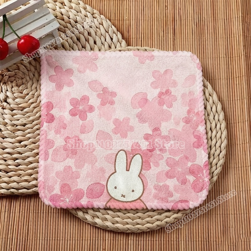Setelan Handuk Persegi Bermoti - Home Textiles Face Towel ulasan dan harga