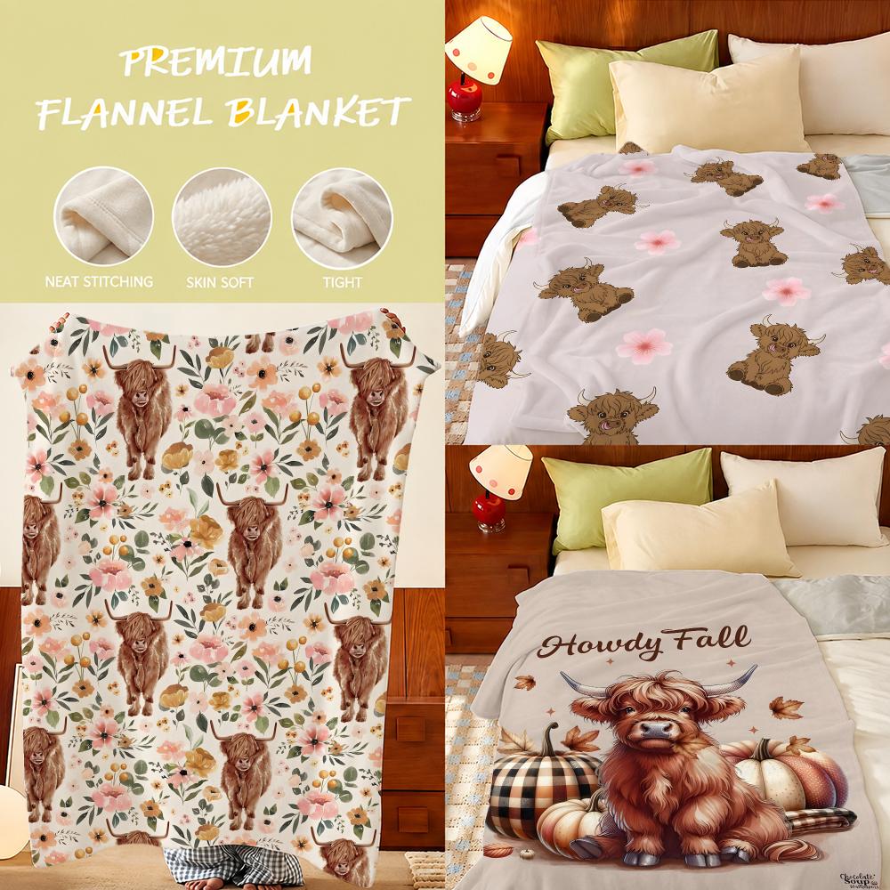 Selimut Lembut Berbahan Flanel - Highland Home Textiles ulasan dan harga