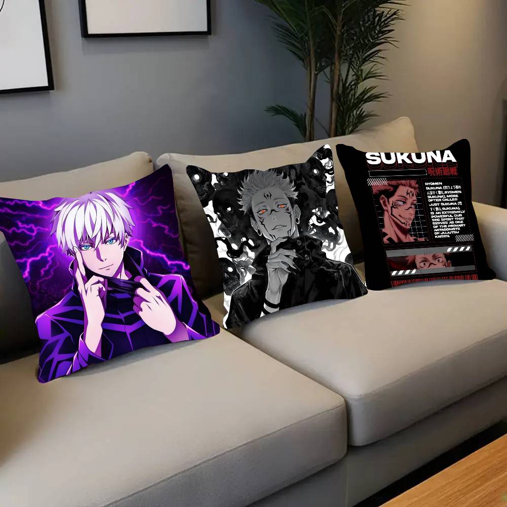 Sarung Bantal Anime Jujutsu Ka - Hot Home Of Textiles ulasan dan harga