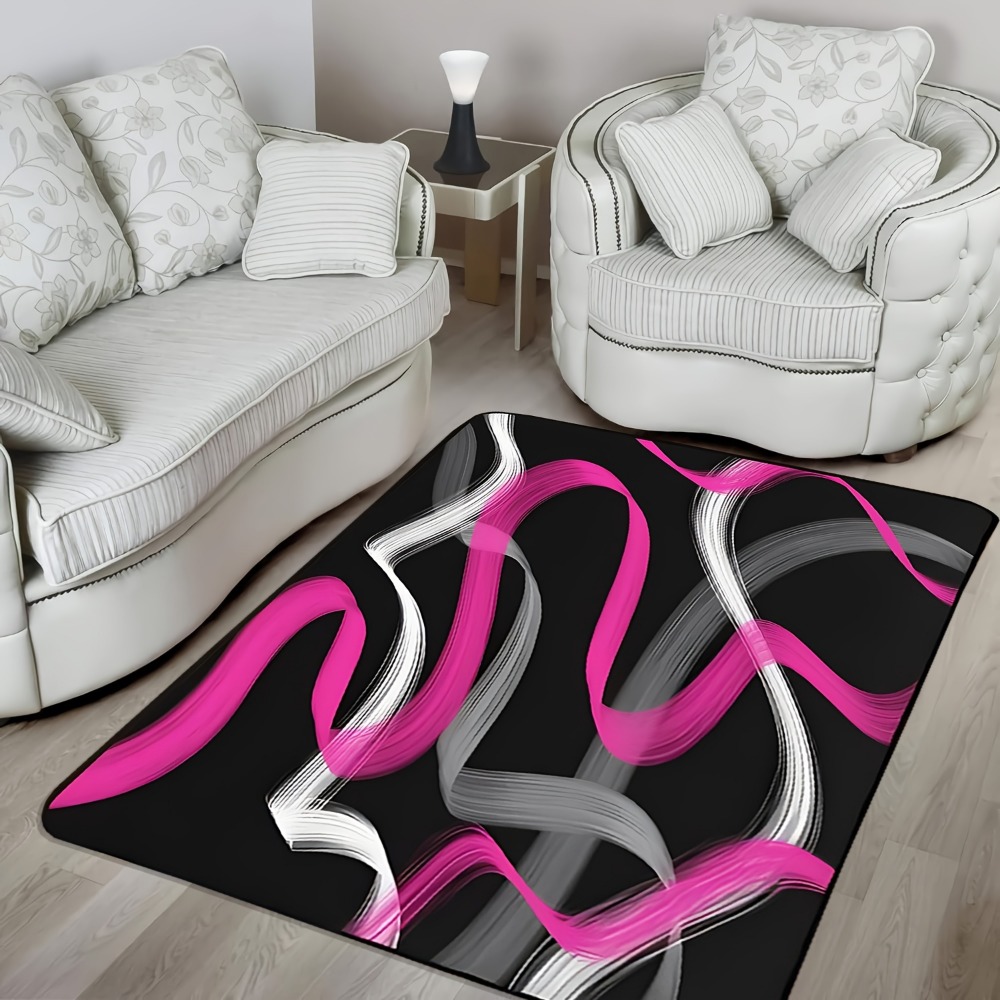Karpet Geometris Bergaris Warn - Hot Home Of Textiles ulasan dan harga