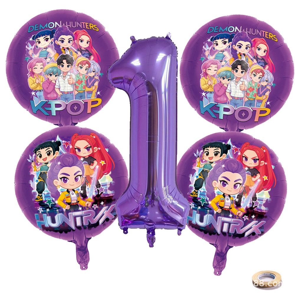 Set Balon Foil K P Girl Group  - P & C Home Textiles Usa ulasan dan harga