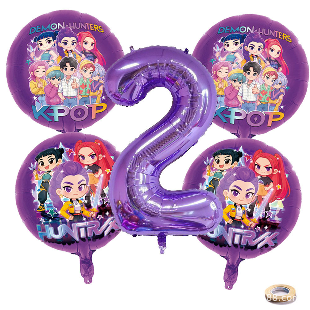 Set Balon Foil K P Girl Group  - P & C Home Textiles Usa ulasan dan harga