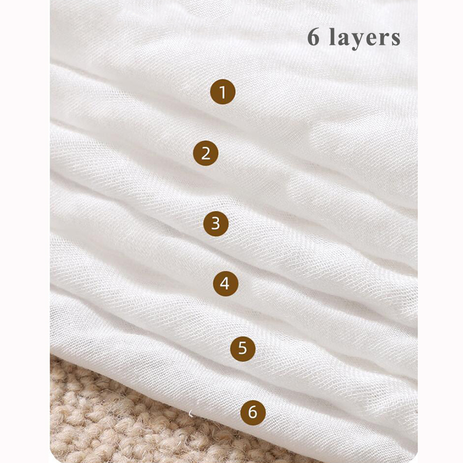 1/5 Buah Handuk Bayi Baru Lahi - Home Textiles Face Towel ulasan dan harga