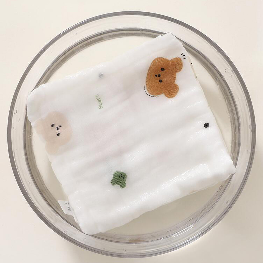 1/5 Buah Handuk Bayi Baru Lahi - Home Textiles Face Towel ulasan dan harga