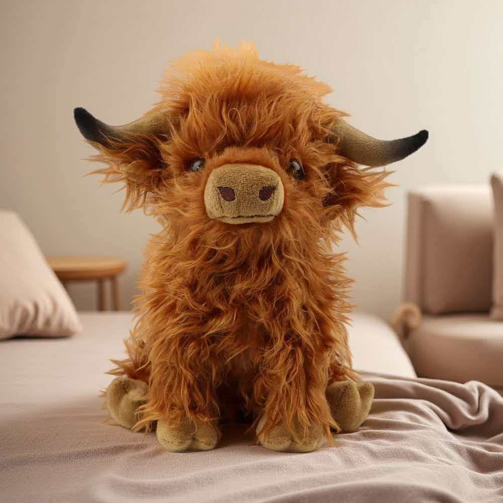 Boneka Plush Simulasi Sapi Hig - Highland Home Textiles ulasan dan harga