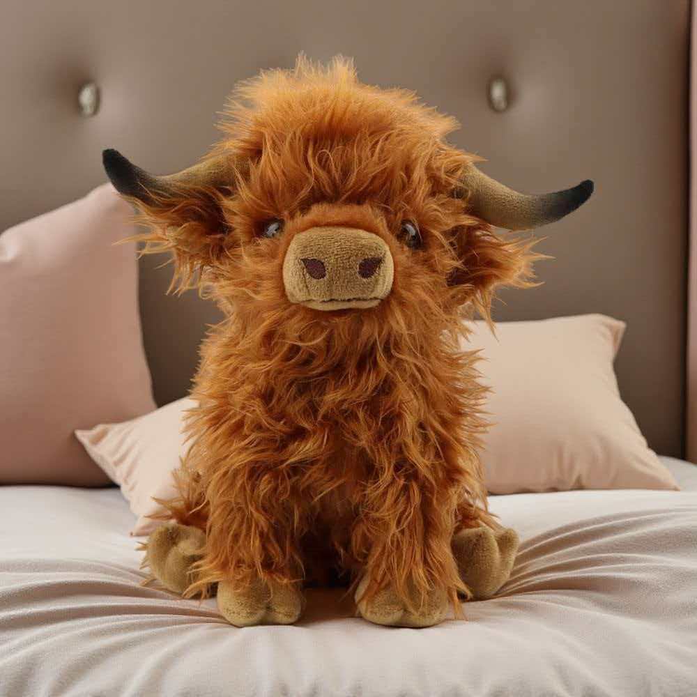 Boneka Plush Simulasi Sapi Hig - Highland Home Textiles ulasan dan harga