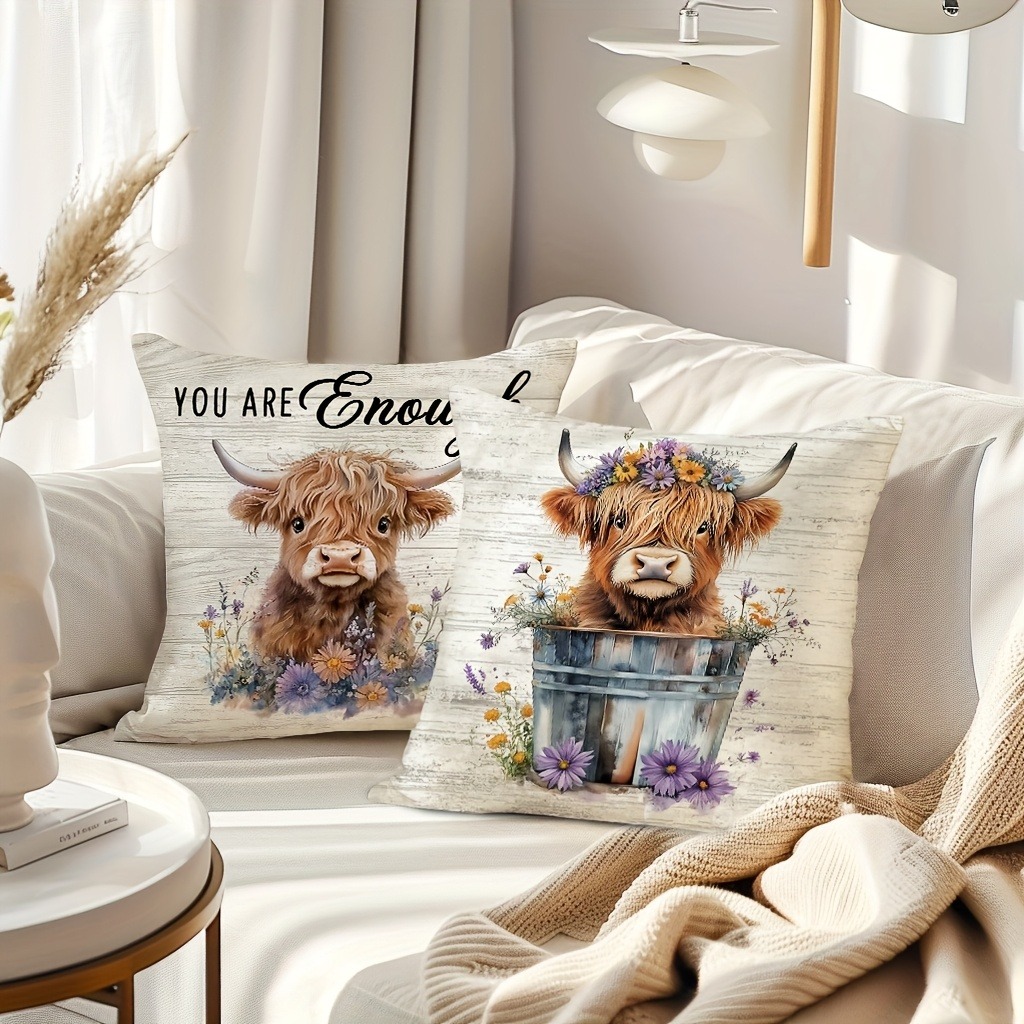Sarung bantal berbahan bulu pe - Highland Home Textiles ulasan dan harga
